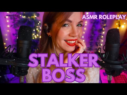 ASMR YOUR BOSS IS OBSESSED WITH YOU (kinda stalker level) asmr roleplay girlfriend