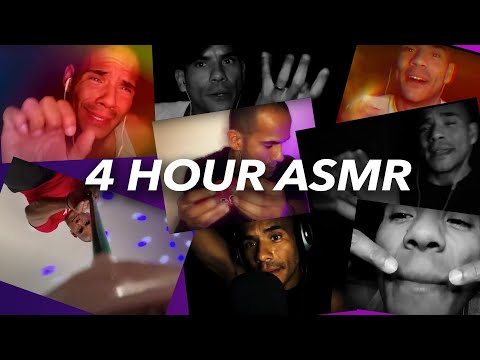 [ASMR] 4 HOURS of INTENSE Triggers for Study, Relaxation or Sleep