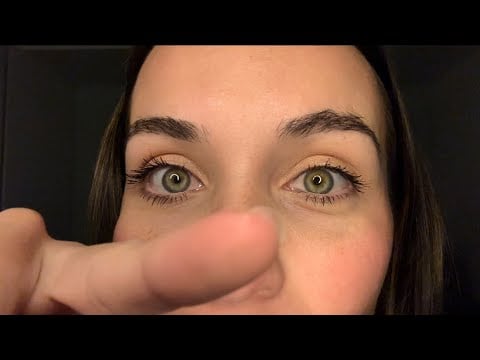 ASMR 👁️👄👁️ Can I come over and stare at u like this? 