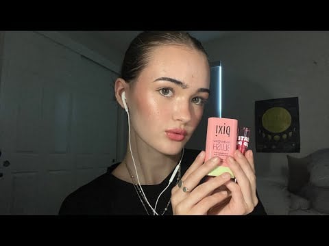 ASMR new makeup products I got! 🩷