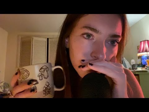 asmr—drinking tea and chatting✨🌌