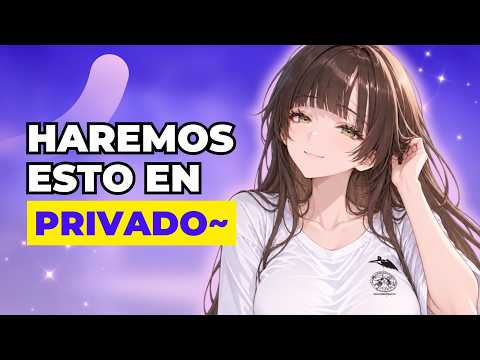 TU MEJOR AMIGA te HACE DORMIR en su CAMA 😳 ASMR Anime Roleplay