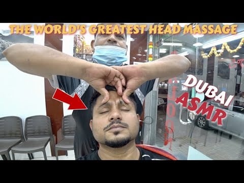 ASMR | $5 The World's Greatest Head Massage 🇦🇪