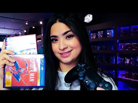 ASMR-ROLEPLAY LOJA DE GAMES!🎮