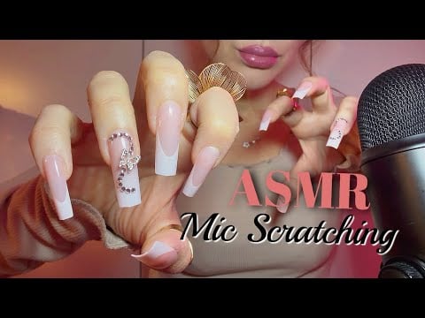 ASMR| MiC SCRATCHING WITH & WITHOUT COVER 🤯 (deutsch/german)