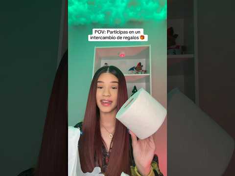 POV: Participas en un intercambio de regalos 🎁 #navidad #christmas #angelito
