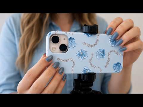 LoFi ASMR iPhone Tapping, Scratching & Brushing 📱💙