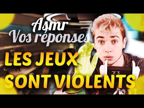 🏳 ASMR : Vos réponses sur le Débat les jeux vidéos sont violents ? 🏳