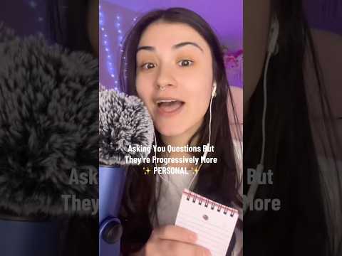 Not the last question exposing the truth of the first 👀🤭 #asmr