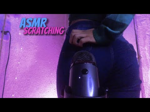 ASMR  SCRATCHING JEANS and LEGGINGS fast, slow and massaging (no talking) #asmr #rumo2k #viral