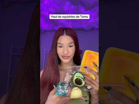 Haul de Squishies de Temu 🔍 Busca kjg6575 en la barra de búsqueda de Temu #squishy #temuhaul #asmr