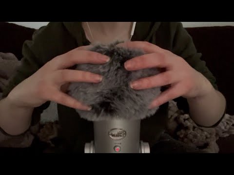ASMR | LOUD Fluffy Mic Scratching | Fast Aggressive | No Talking