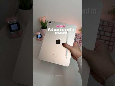 iPad apps you need to download💗 #apple #ipad #ipadair #applepencil #tips