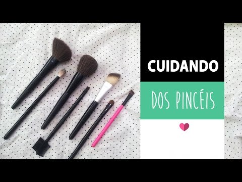 Cuidando dos Pincéis