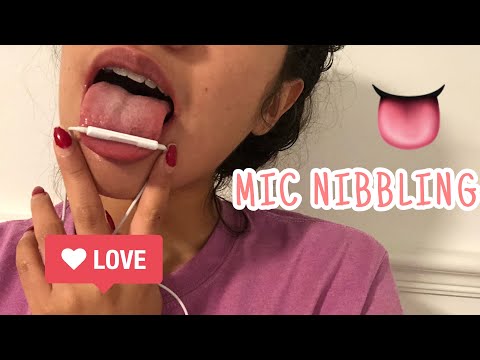 ASMR 💛 Mic Nibbling, Licking (Lo-Fi) 👅