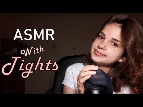 ASMR WITH TIGHTS ! Intense Mic Rubbing & Touching, Fabric Sounds (No Talking)