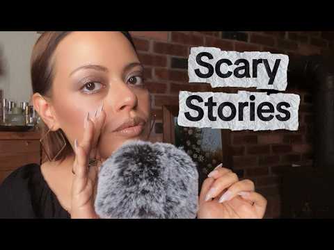 ASMR| Whispered Spooky Stories...Stay Awake if you DARE (upclose pure whispers)