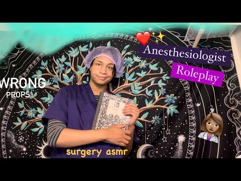 ASMR - Anesthesiologist ROLEPLAY Wrong Props (Laci)