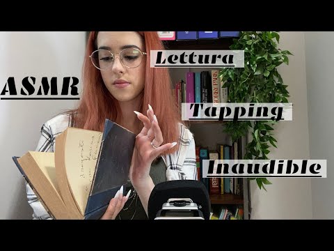 ASMR| Ti porto nella mia LIBRERIA (sussurri, tapping, inaudible)