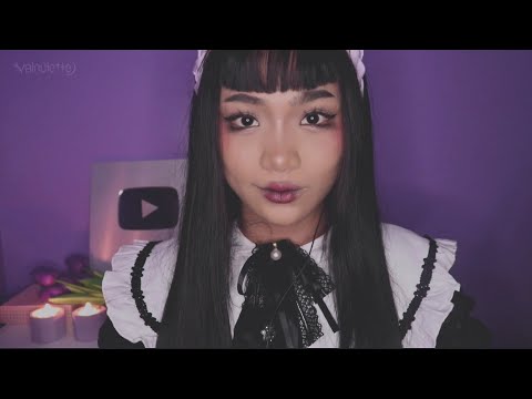 asmr. sassy maid does your princess makeup. 👸✨