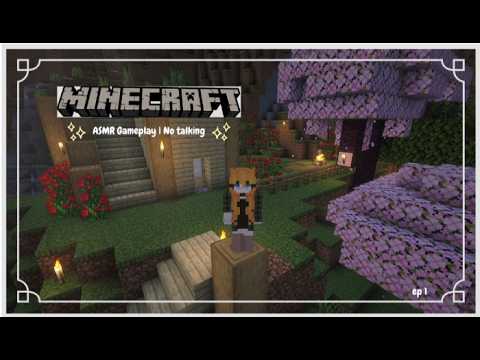 Minecraft ASMR | Getting started + No talking