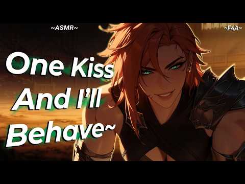The Gladiator You're Healing Lays It On Thick! 😏| Smooth Flirting | Reward Kiss | F4A ASMR Roleplay