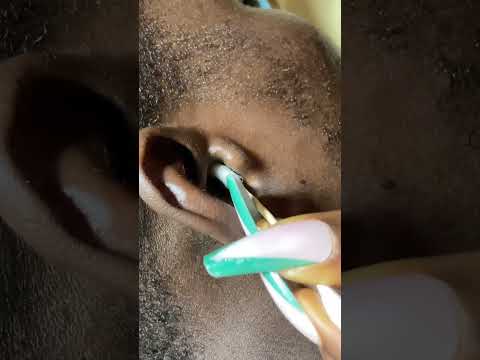 Satisfying video To Make You go to sleep Asmr #asmr #relax #tingling #nails #earcleaning