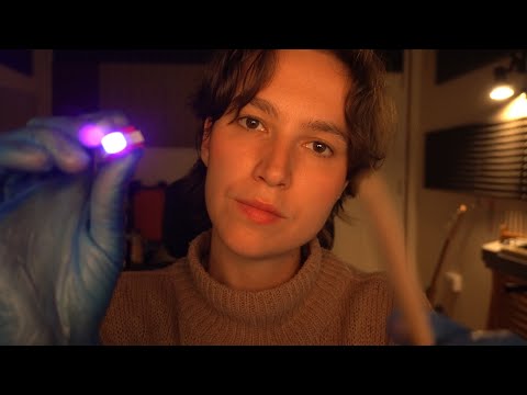 ASMR Whispered Medical Exam (Unpredictable)