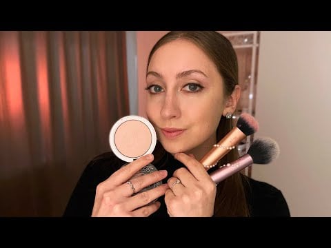 АСМР бережный макияж для мурашек💖тихий голос, шёпот💖asmr russian soft spoken