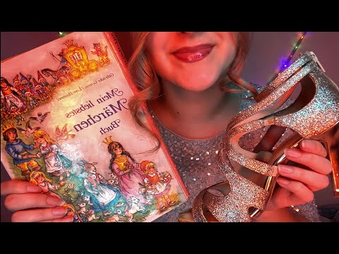 ASMR deutsch | ich lese dir ein Märchen vor 💕 [Soft Whispering, Fluffy Mic, Tapping, Scratching]🧚