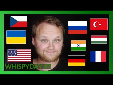 Whispering "you are doing great!" in your language! (ASMR)