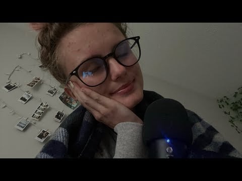 ASMR, But I’m Sick 🤒 (soft whispers, mouth sounds, hand movements)