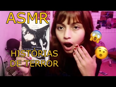 ASMR: LENDO HISTÓRIAS DE TERROR PARA VOCÊ DORMIR