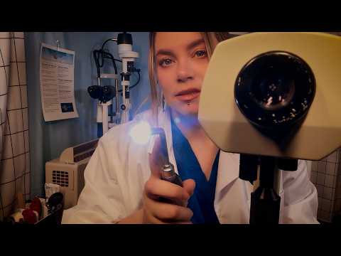 ASMR Eye Exam, Measuring Your Visual Field | Medical Roleplay