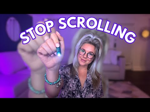 ASMR Eye Exam 5 Light Triggers💡SLEEP INSTANTLY
