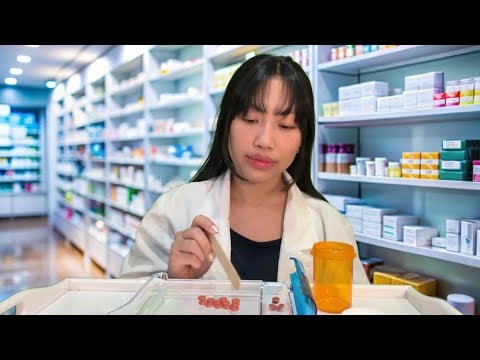 ASMR pharmacist fills your tingle prescriptions (soft spoken)