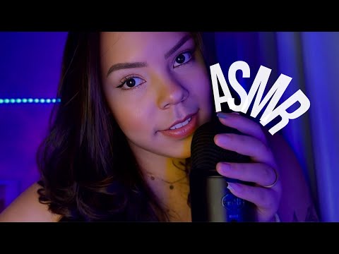ASMR TESTANDO O MEU MICROFONE NOVO!