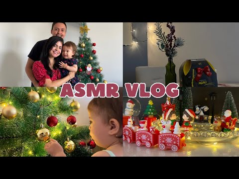 ASMR VLOG DECORAÇÃO DE NATAL