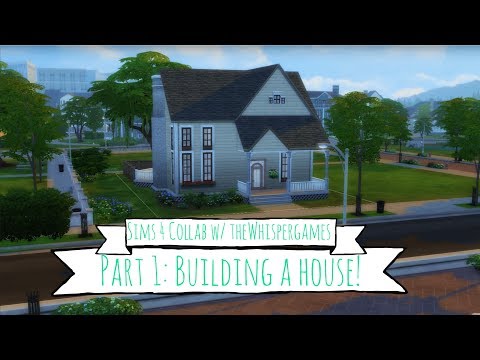 ASMR | Building a house for theWhispergames (Sims 4 Collab)