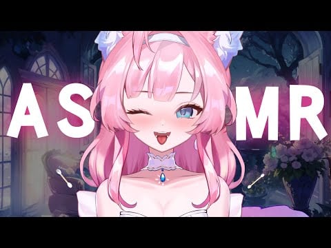 [ASMR] 잔망스러운 고양이 버츄얼의 귀청소🐾💖 Kitty VTuber Ear Cleaning for Deep Relaxation