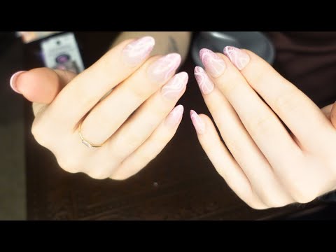 ASMR do my nails with me 💅 whispered + nail sounds