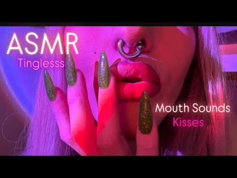ASMR 👾🩷 Mouth Sounds && Tingly Kisses ￼