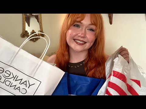 ASMR Close-Up Whispered Shopping Haul