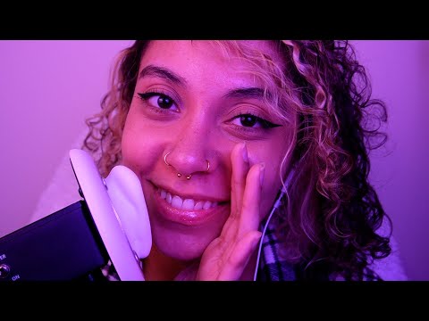 ASMR Ear to Ear Whisper Rambles (New Mic Test)