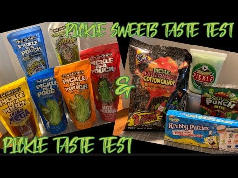 Family “PICKLE” 🥒 Taste Challenge Part 2