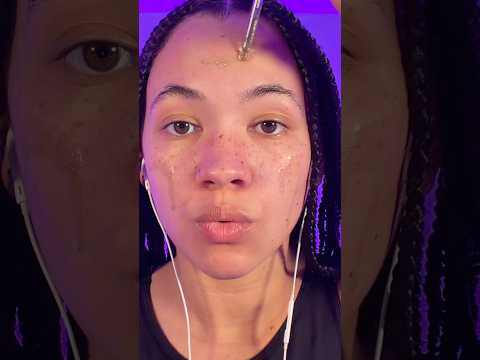 ASMR night time skin care #asmr  #shorts
