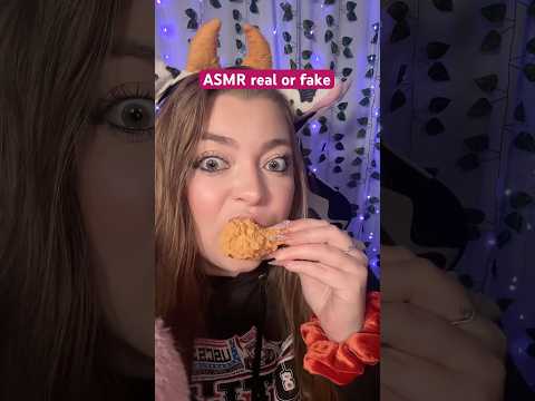 ASMR Real or Fake #asmr #tingles #asmrvideos #asmrsounds