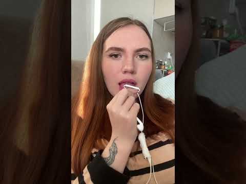 АСМР ASMR 🥰 медленный ликинг микро от айфона ✨ очень близкие звуки рта ✨