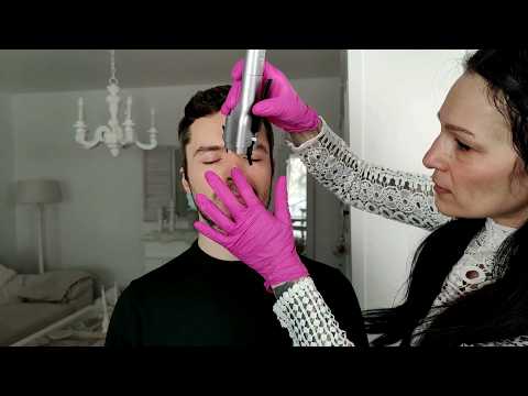 Functional Tests Of The Ears, Eyes & Face Skin Analysis (ASMR Roleplay)