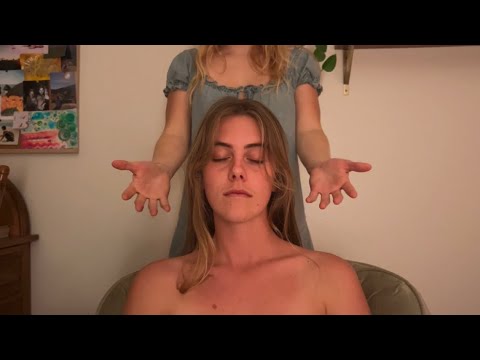 ASMR Extremely Relaxing Bedtime Massage & Hairline Attention on Matilda